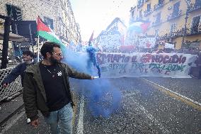 Demonstration Against The G7 - Naples