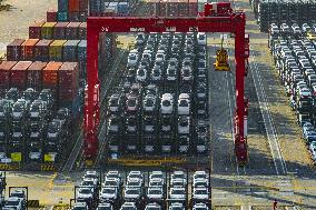 New Energy Vehicles Export in Suzhou Port