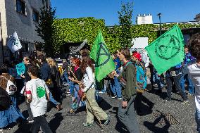Fridays For Future Climate Protest Against Global Warming