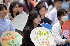 Climate Crisis Strike In Seoul