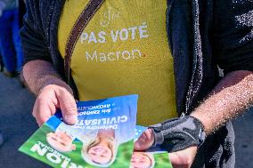 Eric Zemmour On Electoral Campaign - Sainte-Maxime