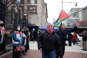 Columbia University Calls For Arrests Of Scores Of Pro-Palestine Students