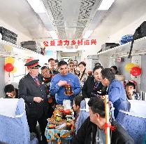 CHINA-XINJIANG-TRAIN-MOBILE BAZAAR (CN)