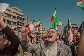 Anti-Israeli Protest In Tehran
