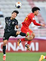 (SP)QATAR-DOHA-FOOTBALL-AFC U23-CHINA VS SOUTH KOREA