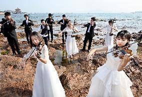 CHINA-SHANDONG-QINGDAO-MUSIC-PERFORMANCE (CN)