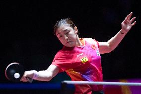 (SP)CHINA-MACAO-TABLE TENNIS-ITTF WORLD CUP-WOMEN'S SINGLES-SEMIFINALS