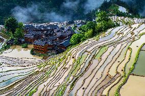 Kampung Rice Terraces in Congjiang