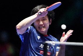 (SP)CHINA-MACAO-TABLE TENNIS-ITTF WORLD CUP-MEN'S SINGLES-SEMIFINALS