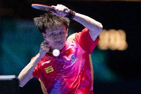 (SP)CHINA-MACAO-TABLE TENNIS-ITTF WORLD CUP-MEN'S SINGLES-SEMIFINALS