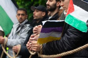 Commemorate Palestinian Prisoner Day In Bonn