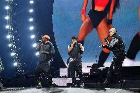 Black Eyed Peas, Taboo Jaime Luis Gómez at La Defense Arena - Paris