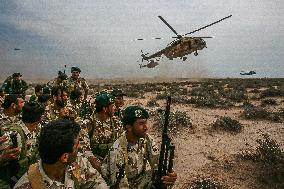 Iran IRGC Military Drill