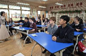 CHINA-HEBEI-AMERICAN STUDENTS-POETRY LEARNING (CN)