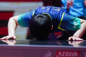(SP)CHINA-MACAO-TABLE TENNIS-ITTF WORLD CUP-WOMEN'S SINGLES FINAL