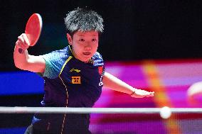(SP)CHINA-MACAO-TABLE TENNIS-ITTF WORLD CUP-WOMEN'S SINGLES FINAL