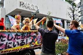 Rainbow Pride Parade In Tokyo