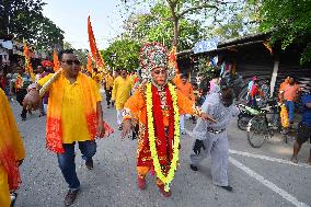 Religious Procession In Assam
