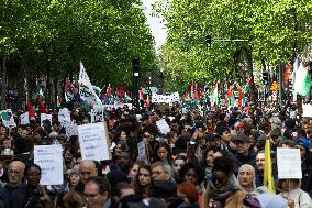 Thousands March In Paris Against Racism And Islamophobia