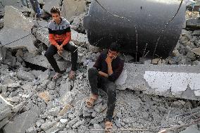 MIDEAST-GAZA-ISRAELI ATTACK-DEATH TOLL