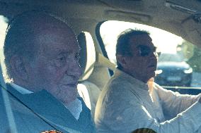 King Juan Carlos Leaves Pedro Campos’ Home - Spain