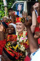 Marine Le Pen Visits Mayotte