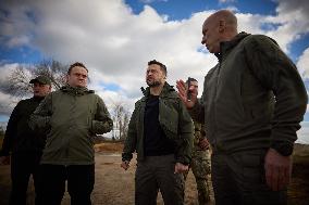 Zelensky Visits Donetsk Region