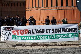 Toulouse: Thousands Of People Demonstrate Against The Decried A69 Highway Toulouse-Castres