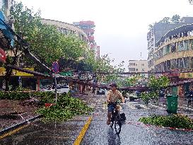 Storm Hit Qingyuan