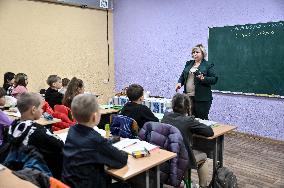 School in Zaporizhzhia region