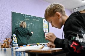 School in Zaporizhzhia region