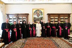 Pope Francis Receives Bishops Of Calabria