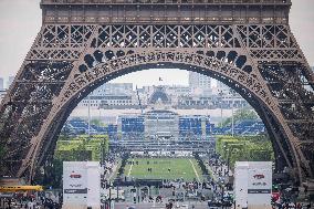 Paris 2024 - Champ-De-Mars Will Host The Beach Volleyball And Blind Football