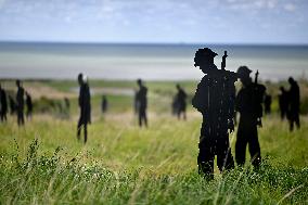 1475 Statues Of Dead Soldiers Installed For The 80th Anniversary Of The D Day - Normandy