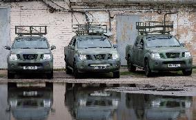 Mobile air defense groups receive pickup trucks for drone hunting in Kyiv