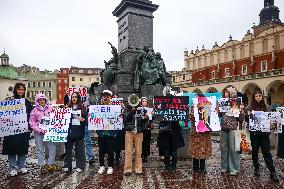 Justice For Saltanat Rally In Poland