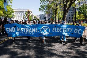 Earth Day Protest In Washington DC