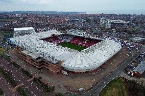 The Stadium of Light
Sunderland, UK