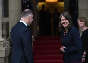 Alberta Premier Welcomes Polish President Duda In Edmonton