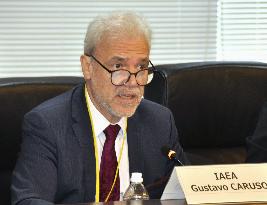 IAEA director Caruso in Japan