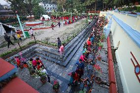 Nepal Annual Mass Bathe Ceremony