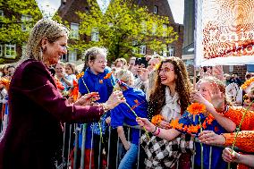 Queen Maxima Visits The Schoenenkwartier Museum - Netherlands