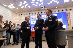 New International Police Cooperation Center For UEFA Euro 2024 In Neuss