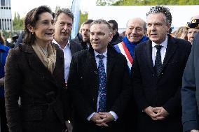 Inauguration of the Departmental River Water Treatment Station - Champigny-sur-Marne