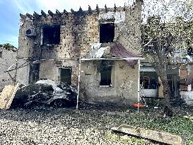Aftermath of nighttime Russian drone attack on Odesa