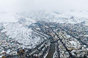 Yushu Snow Scenery