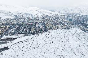 Yushu Snow Scenery