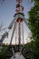 TV Tower Destroyed In Russian Missile Attack - Kharkiv