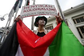 Palestine Solidarity Action By Bandung Artists