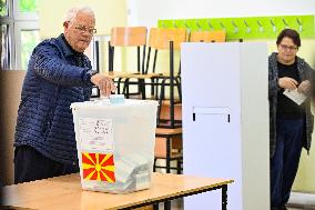 NORTH MACEDONIA-SKOPJE-PRESIDENTIAL ELECTION